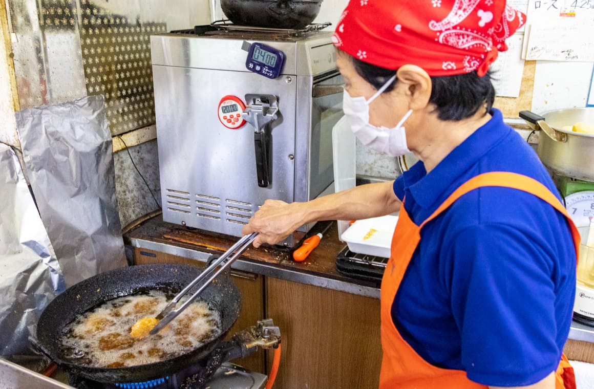 「揚げたてが食べたい！っておっしゃるのよ」