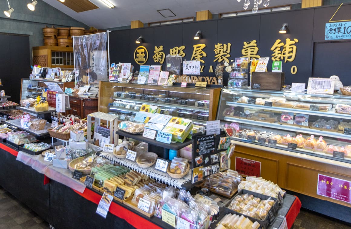 創業100年！　和菓子と洋菓子、どちらもどうぞ