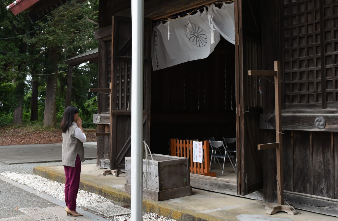 女性の守り神に祈りを込めて