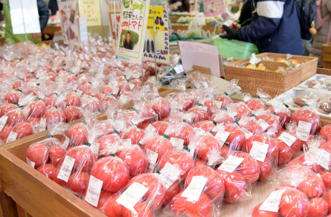 海老名の冬春トマトはぜひ「常温」で