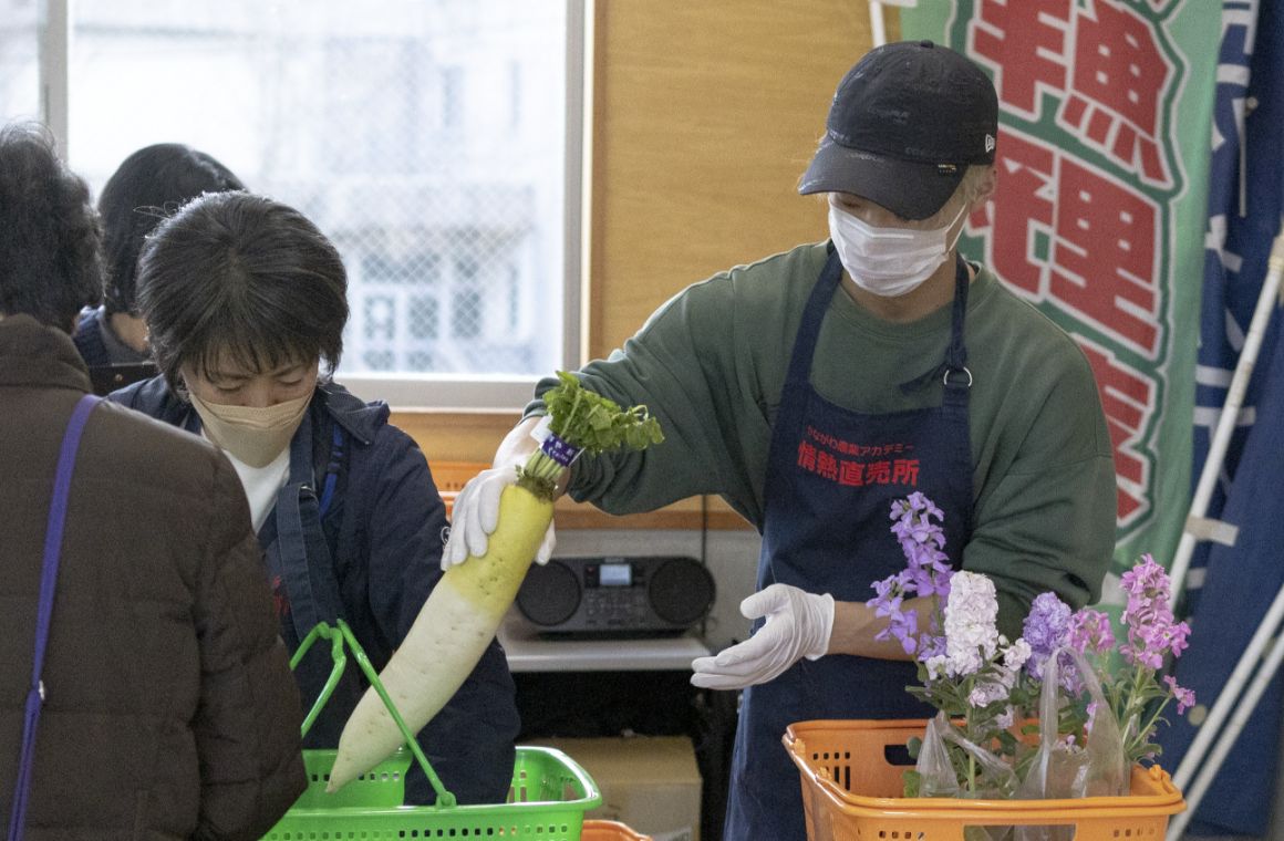 学生さんとの会話も楽しんで