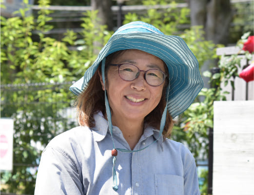 ガーデン・スタッフの石原久美子さん