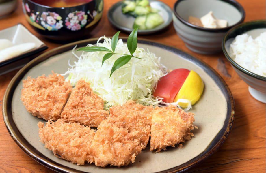 上ひれ定食