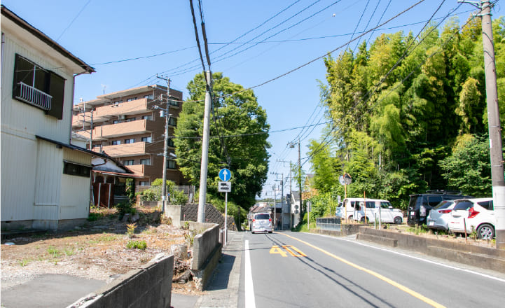 ここからふわん坂、そして古東海道へと続く歴史の入り口