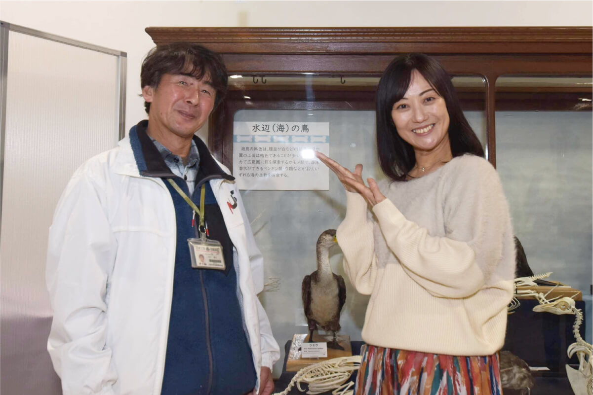 学芸員の田中雅宏さん