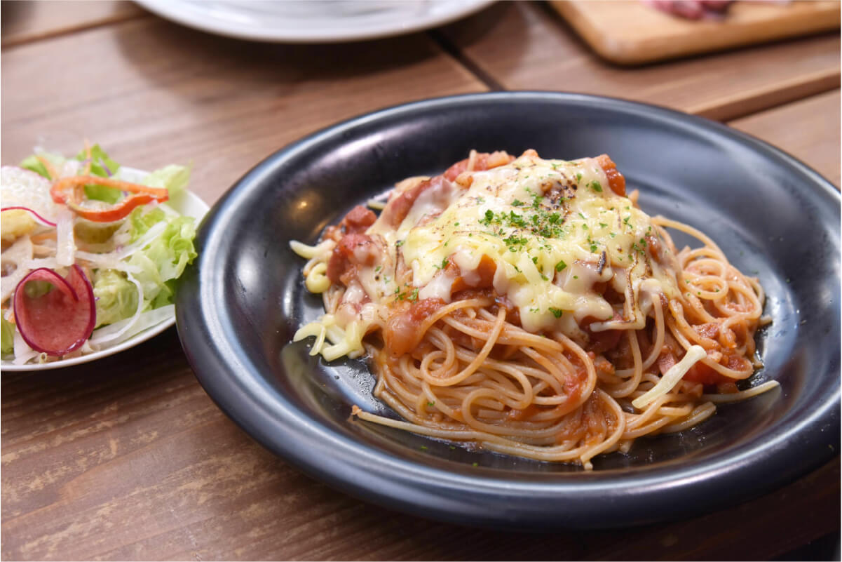 炙りチーズのアマトリチャーナ