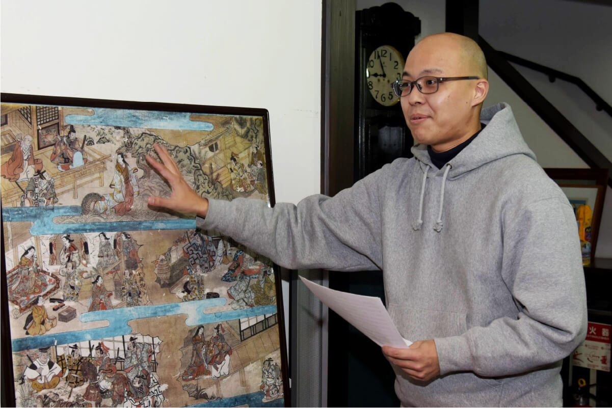 花應院 副住職 山本龍彦さん