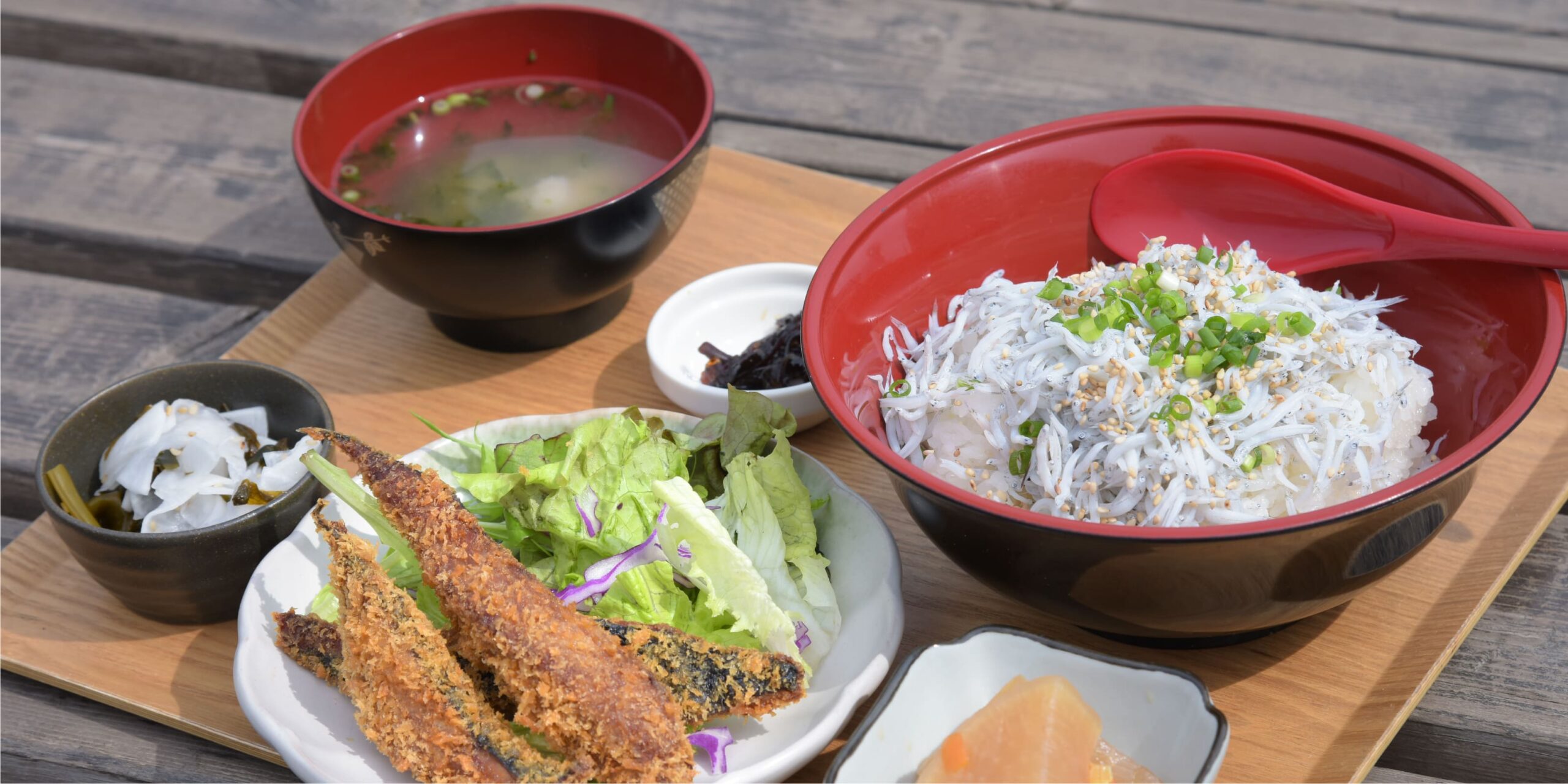 しらす丼定食