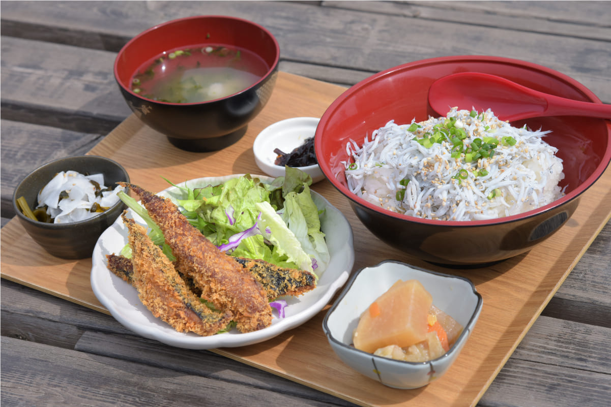 しらす丼定食